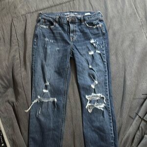 Old Navy Boyfriend Straight Jeans, Size 6